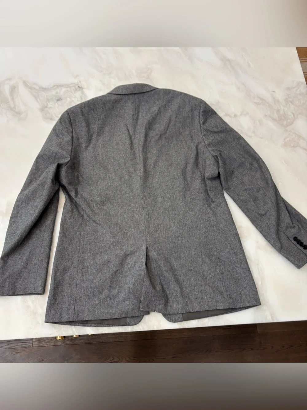 Banana Republic Men’s Standard Fit Sport Coat Blazer Jacket Size 46L Gray
